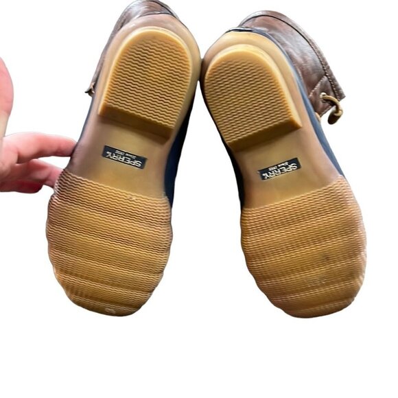 Sperry Saltwater Duck Boot Navy 3 - Picture 6 of 11
